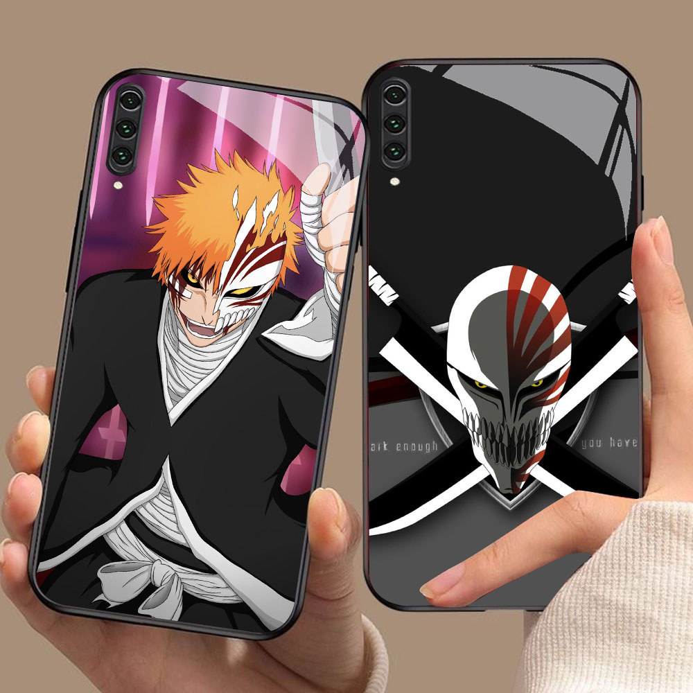 YS-40 Bleach HD Glass Casing untuk Samsung A50 A70S A70 A10 A02 A7 Note 10 Pro Plus
