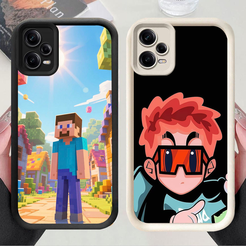 TS-43 Box Boy Shockproof Casing untuk Xiaomi Redmi Note 12 Turbo 3 13X POCO X5 F5 M6