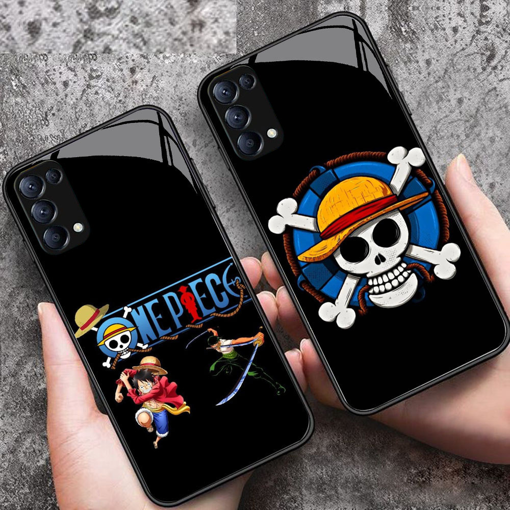 YS-37 Amine One Piece HD Glass Casing untuk OPPO Reno 6Z 6 5 4 3 A91 F15
