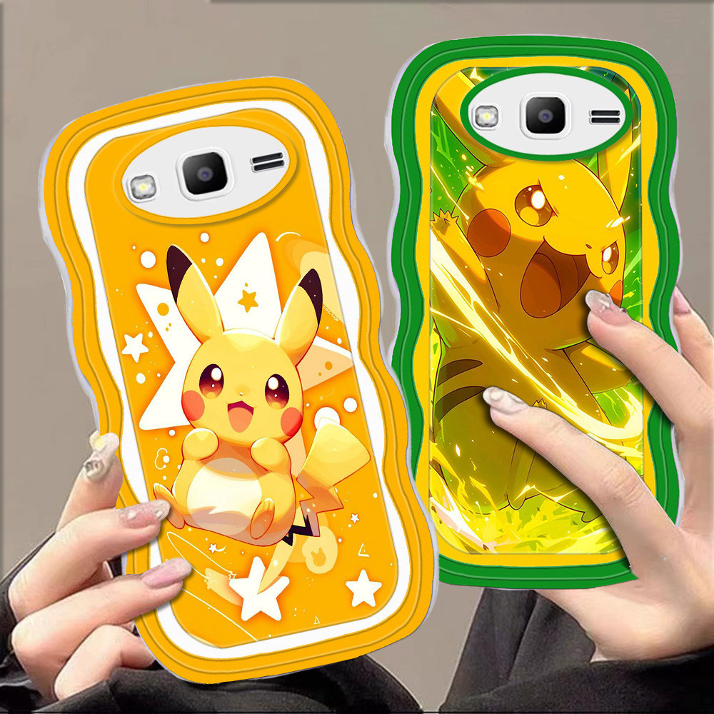 C-16 Pikachu Casing untuk Samsung J3 J6 J7 J2 J4 J5 2015 2016 2017 Grand Prime Pro Plus TPU Case