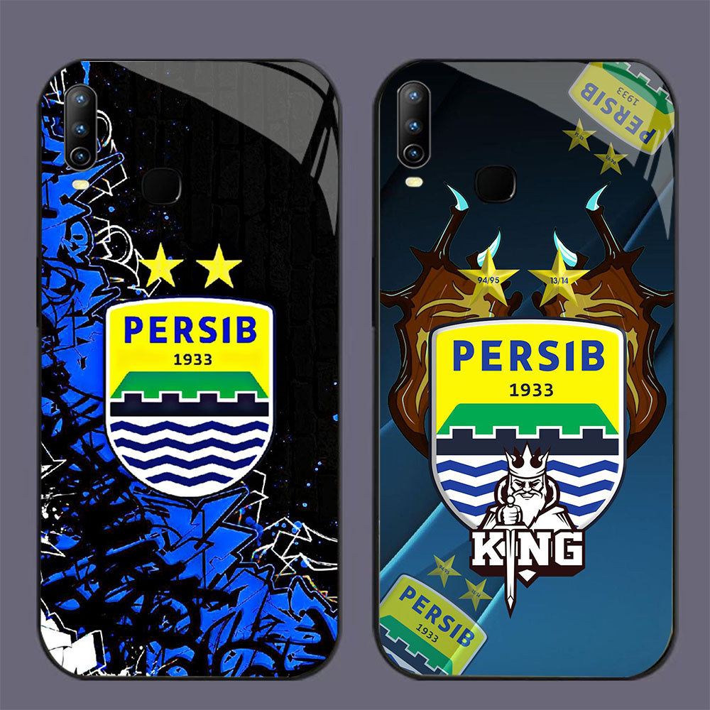 GK-39 Indonesian Persib Glass Casing untuk VIVO Y95 Y85 2019 V9 Y91C Y11 Y19 Y12 Y91 X23 Y93 Y89 Y17