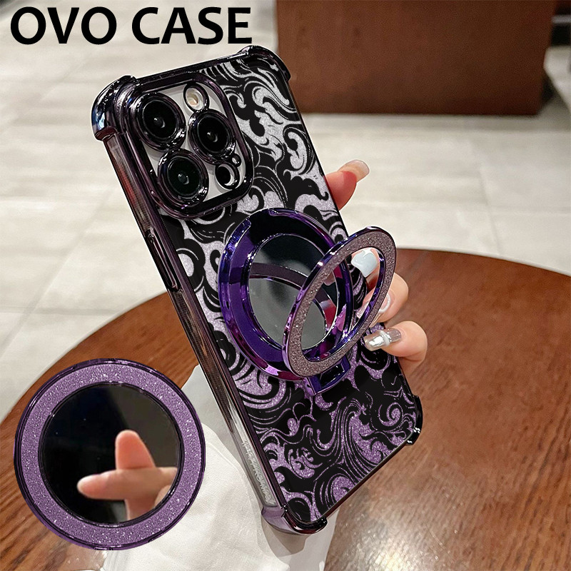 Glitter Card Case Oppo A18 A31 A12S A33 Dengan Stand Casing Oppo A36 A17 A37 A38 Cermin Oppo Casing 