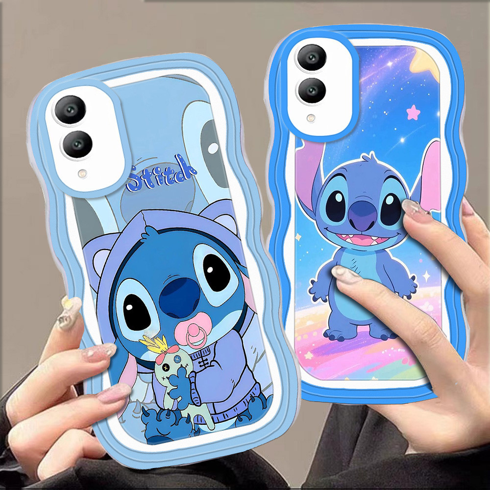 C-20 Stitch Casing untuk VIVO Y17S V17 V19 Y19S Pro Y19 5G GT TPU Case