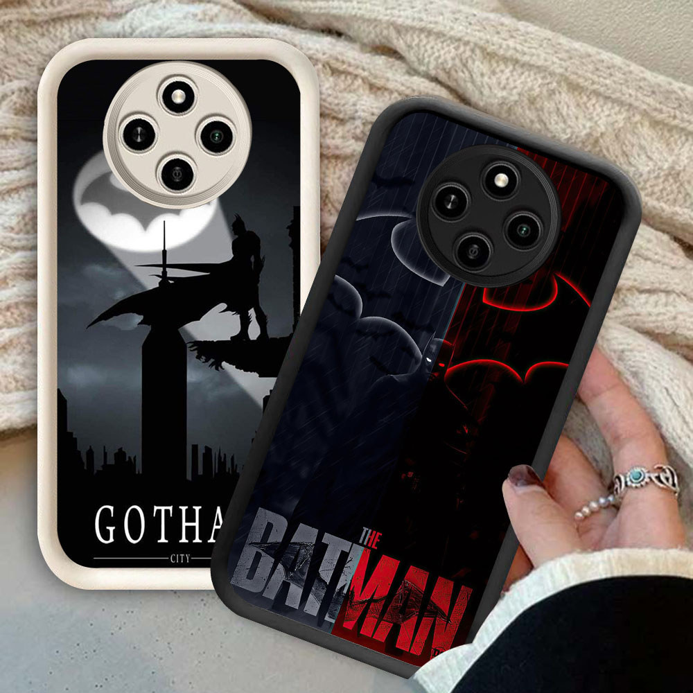 YS-39 Batman Catwoman Shockproof Casing untuk Xiaomi Redmi 14C A3 A3X Poco X3 C75 C61 NFC Pro