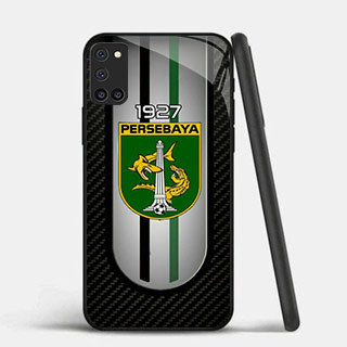 GK-68 Persebaya Surabaya Glass Casing untuk OPPO Reno F19 A72 A94 5F A92 5 A52 Pro Lite
