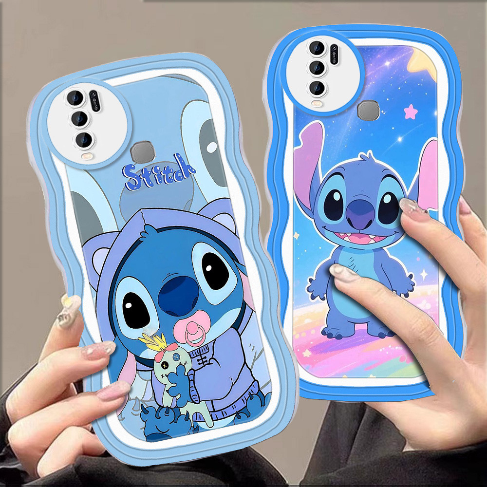 C-20 Stitch Casing untuk VIVO Y30i Y30 Y50 Y04 Y04S TPU Case