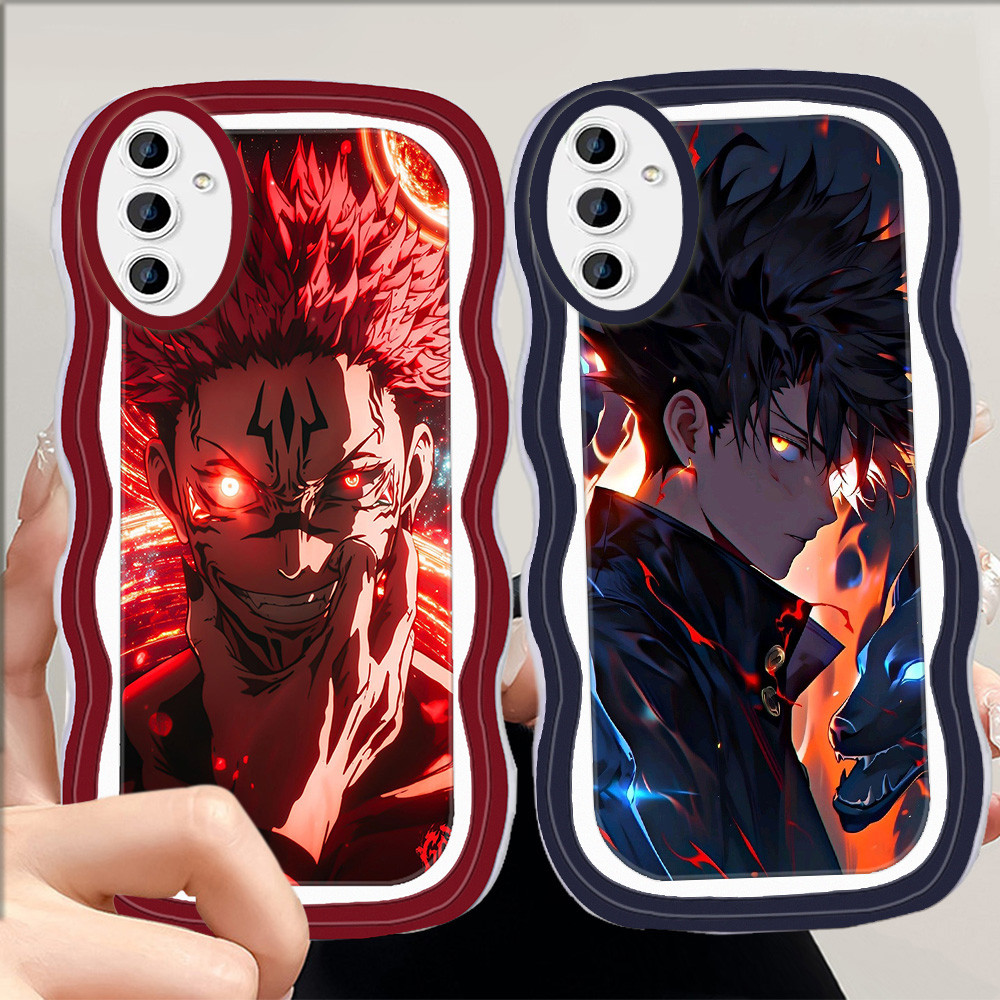 C-40 Jujutsu Kaisen Casing untuk Samsung A13 A32 A23 A53 A52S A72 A52 A33 5G TPU Case