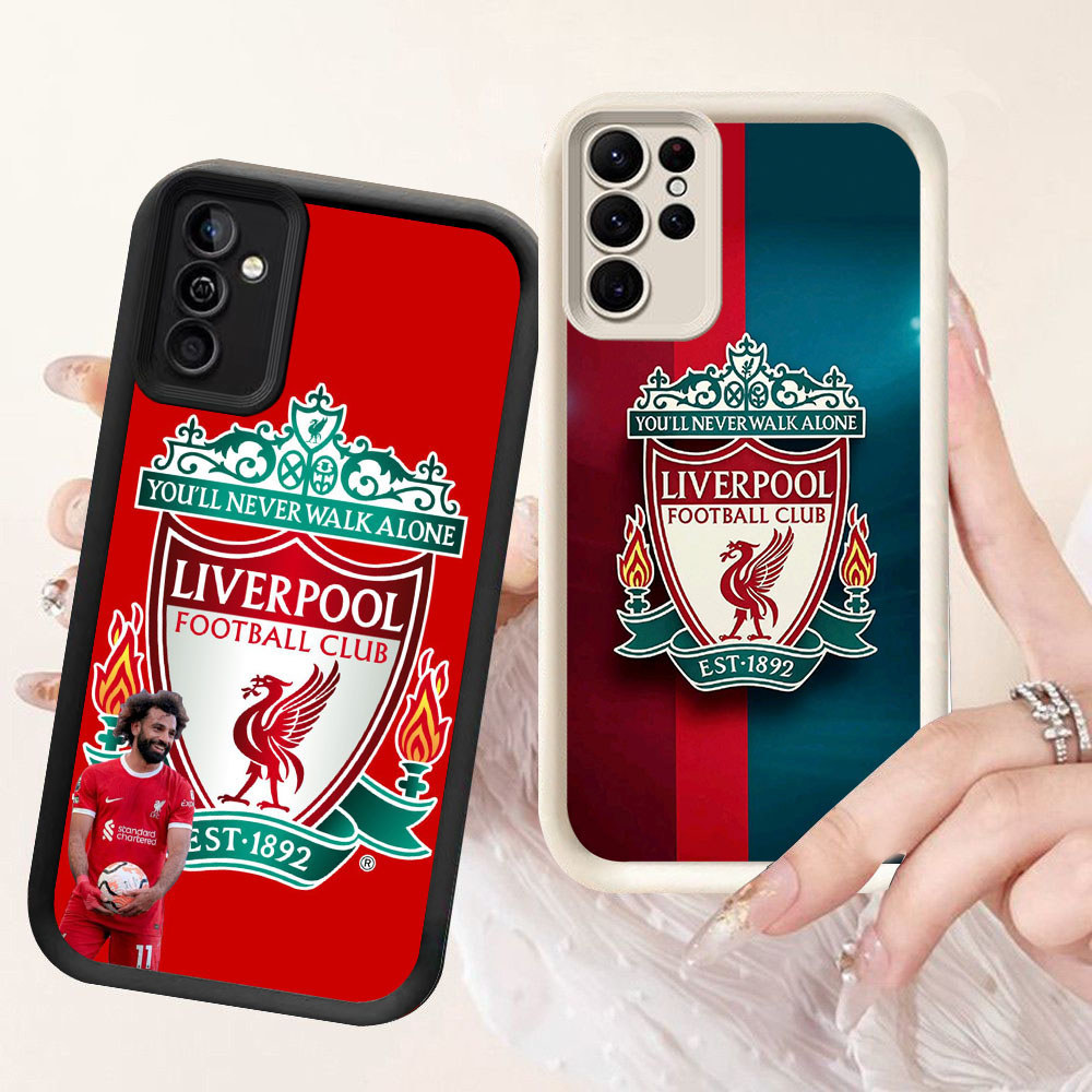 BW-67 Liverpool FC Shockproof Casing untuk Samsung A55 A54 M15 S25 S24 S21 FE Ultra