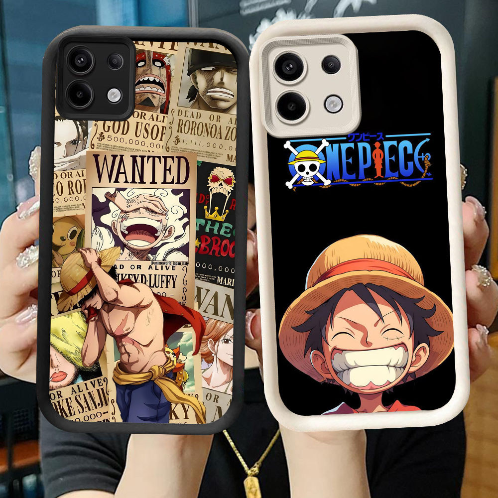 TS-78 Monkey D Luffy Shockproof Casing untuk Infinix Tecno POP GT 20 7 Spark GO 30C ITELITEL City 10