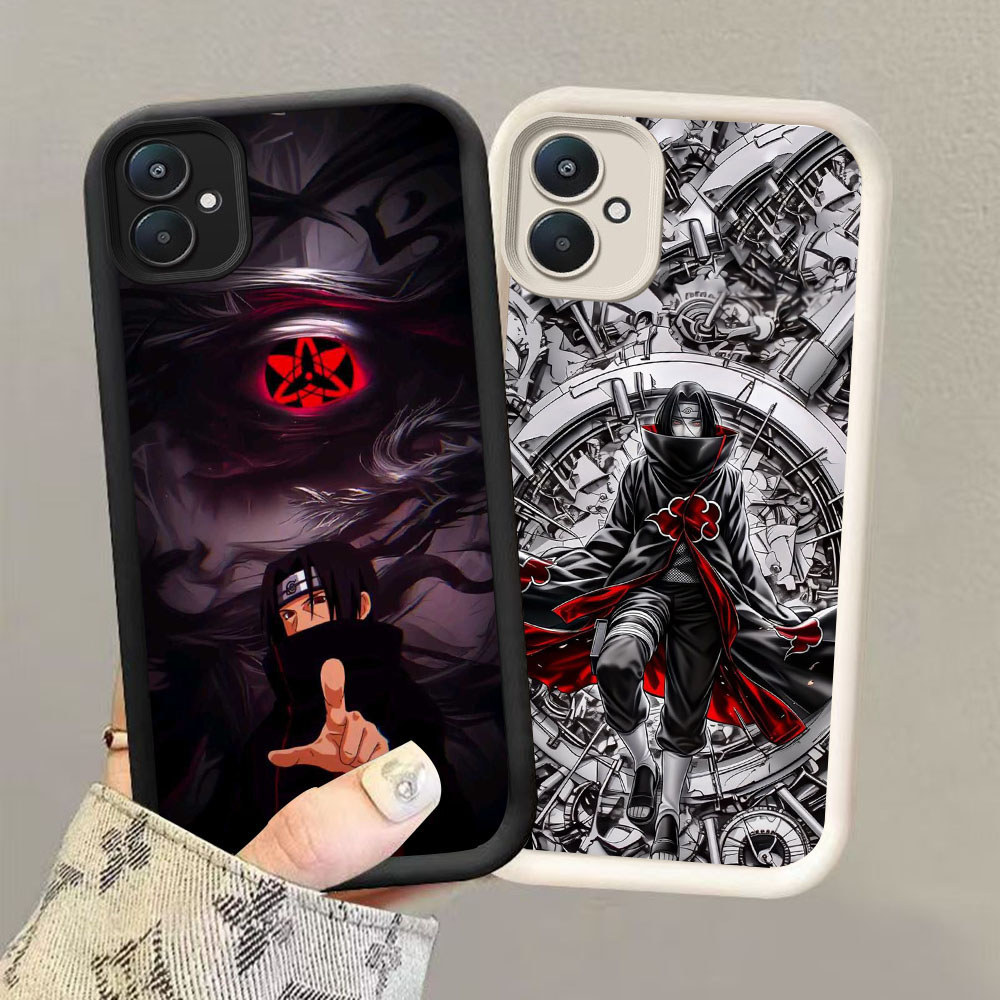 HK-36 MC Naruto Shockproof Casing untuk Silikon hitam putih Xiaomi Redmi Poco C65 13T A1 13C C71 14 