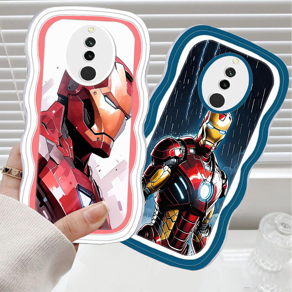 CA41 Iron Man Casing untuk Xiaomi Redmi Note 4X 8A 4 8 Pro TPU Kasus Ponsel
