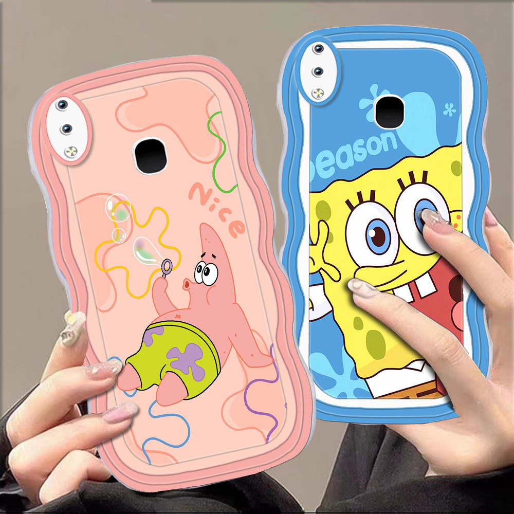 C-46 Spongebob Casing untuk VIVO Y91C V11i Y95 V9 V11 Y93 Y91 Pro TPU Case