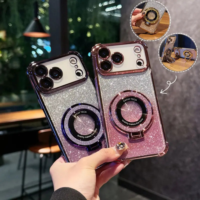 Luxury magnetic bracket case Realme C71 C75 C53 C11 C15 C2 C3 C55 C21Y C35 C33 C51 C61 C63 C65 C21 C