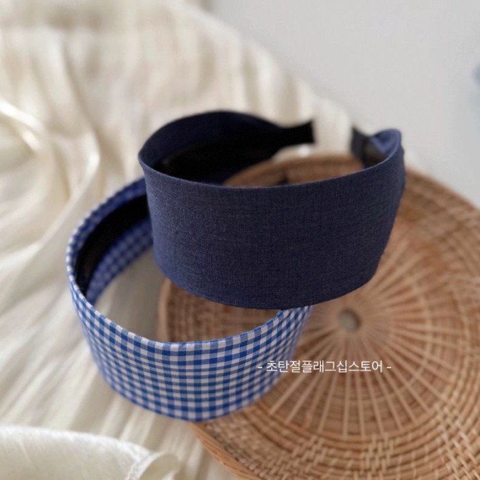 Ikat Kepala Bertepi Lebar Anak-anak Kain Gaya Kuliah Tidak Mencekik Kepala Anak Perempuan Ikat Kepal