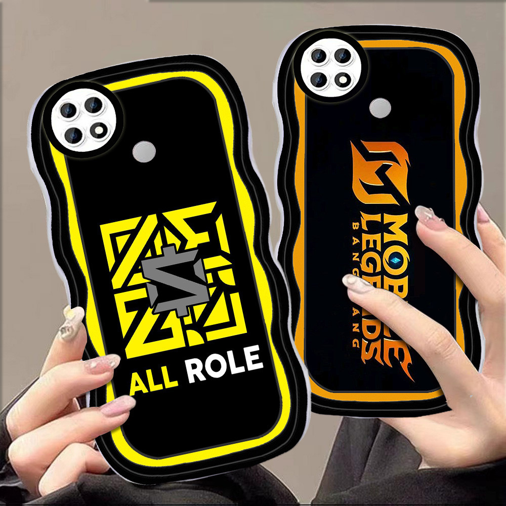 C-55 Mobile Legends Casing untuk Realme C25S C21Y OPPO A15s C15 C25y C25 C12 Narzo 30A C21 20 A15 TP