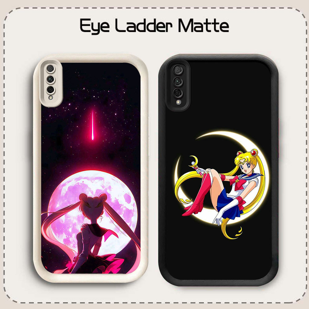 SD-46 Sailor Moon Shockproof Casing untuk Samsung A50 A50s M02 A30S A7 A02 A03 A26 Core