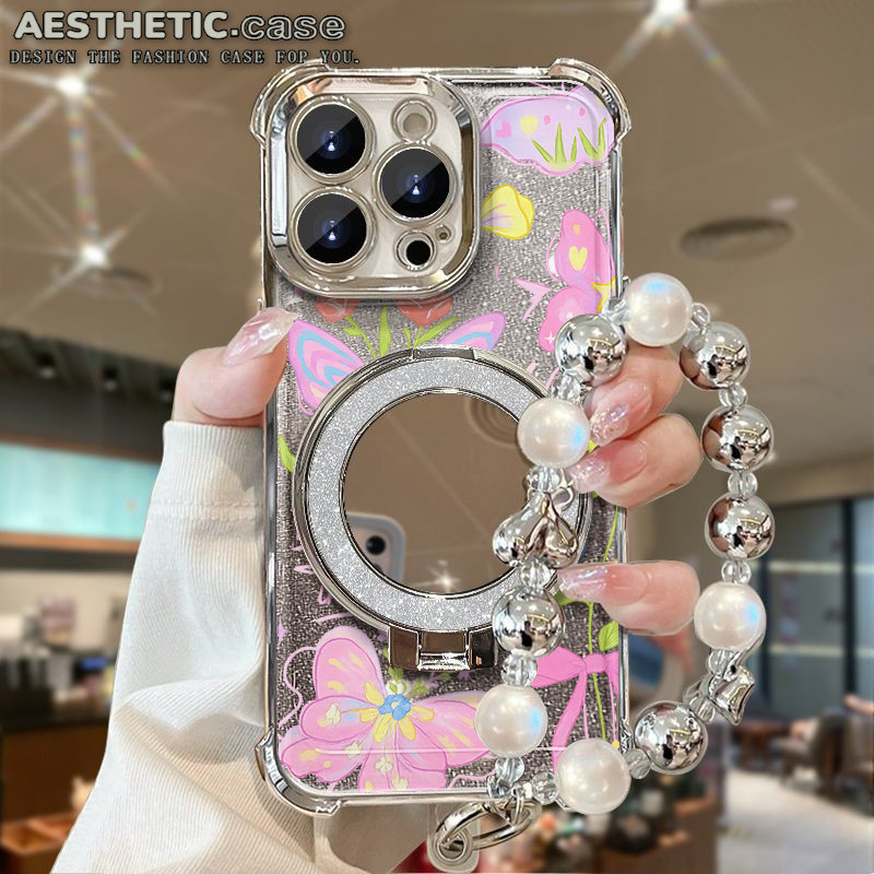 Plating airbag gantungan hp silikon case for OPPO A38 A12 A12S A15 A16 A17 A18 A3x A32 A53 A54 A57 A