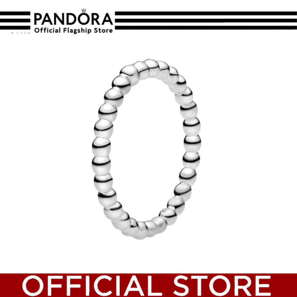100% Asli Pandora Silver Ring Cincin Wanita Manis & Elegan | Perhiasan Cantik Untuk Hadiah