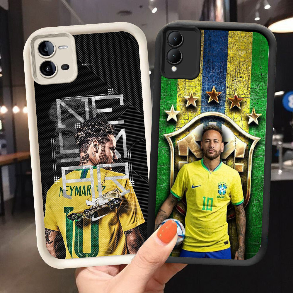 YS-78 Neymar JR Shockproof Casing untuk VIVO Y36 Y03 Y28s V25E Y03t V25 Y27 Y18i Y18 Y27s