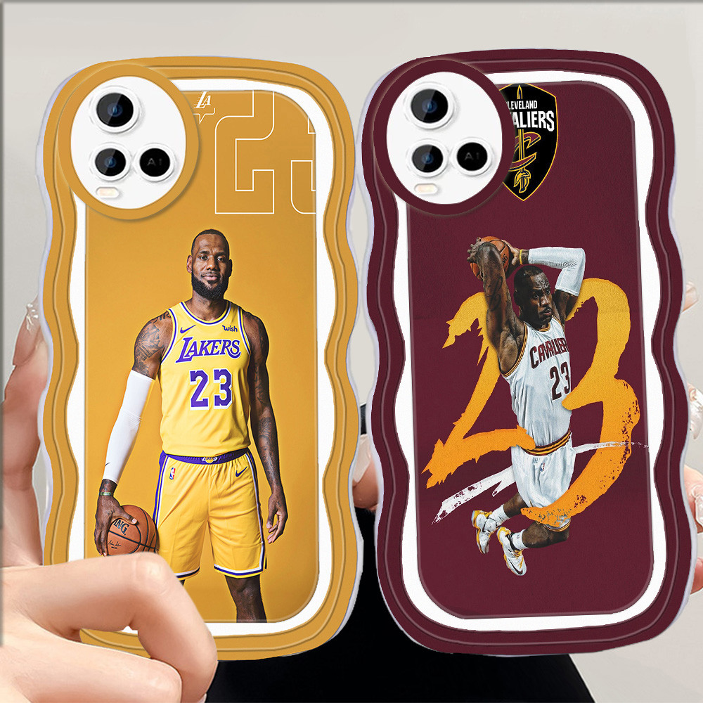 C-32 Basketball King James Casing untuk VIVO Y21e Y21 Y21s Y33 Y21a Y33s Y33t TPU Case