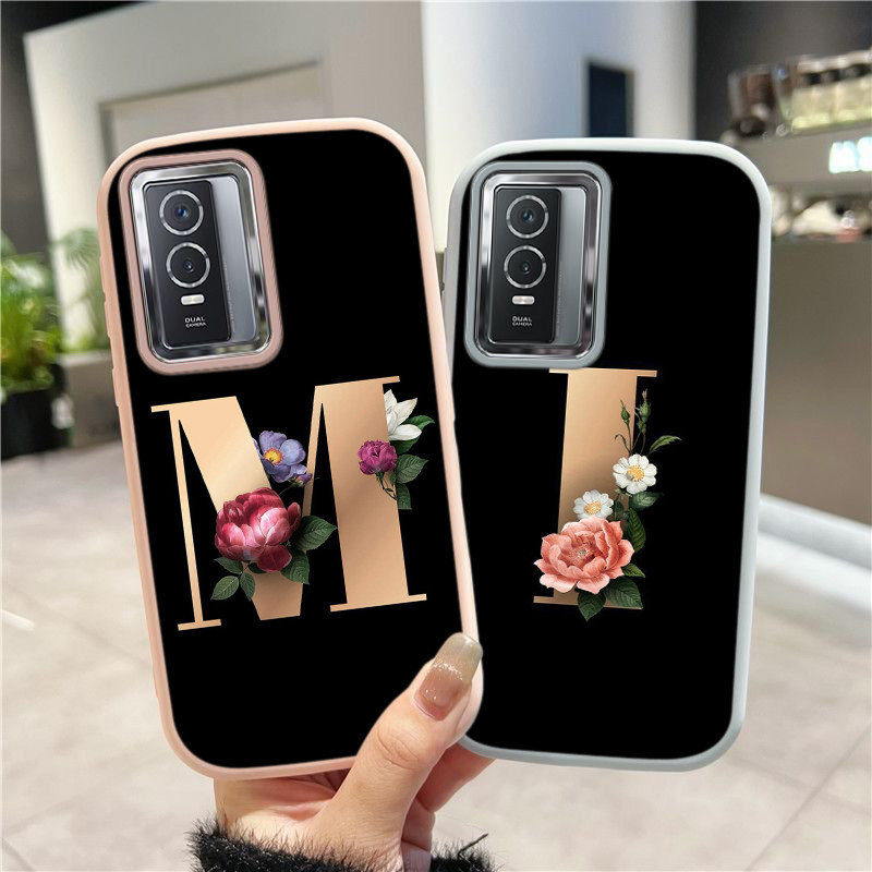 Casing hp Vivo V30 V30e V40 5G V50 Lite All Type Smartphone Casing Sofcase Transparan bergelombang A