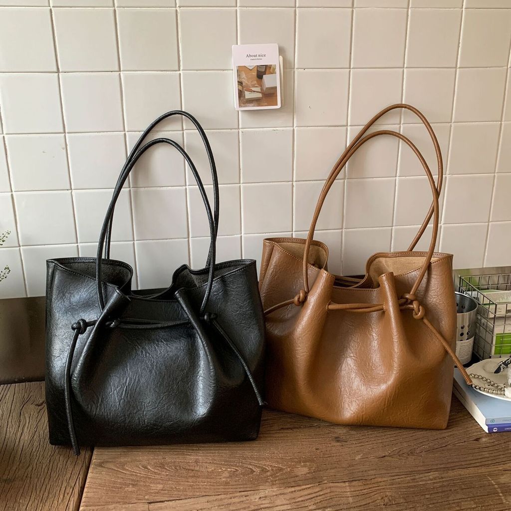 Tas wanita Kapasitas Besar Mewah untuk Wanita 2025 Bahu Vintage Serbaguna Baru Kerja Kantor Tas Jinj