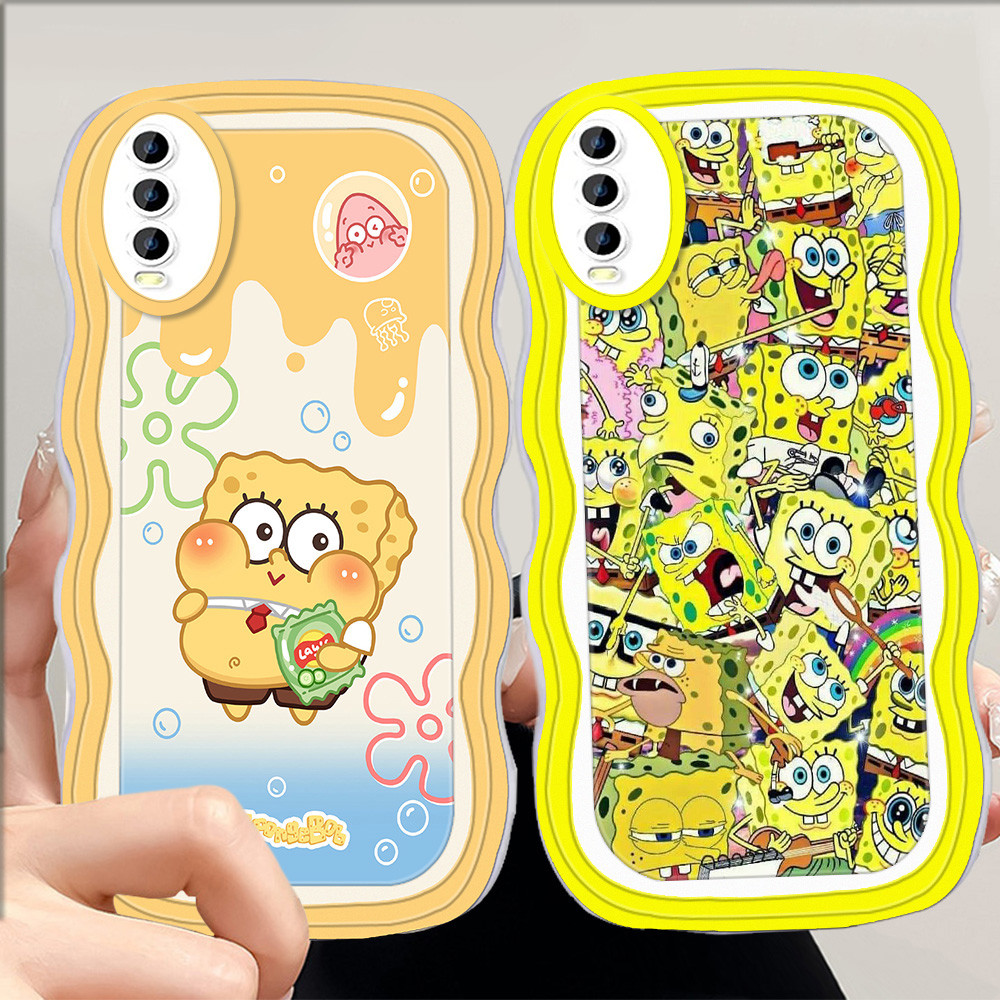 C-46 Spongebob Casing untuk VIVO Y20i Y11s Y20s Y20 Y12a S1 Pro Y20g Y12s TPU Case