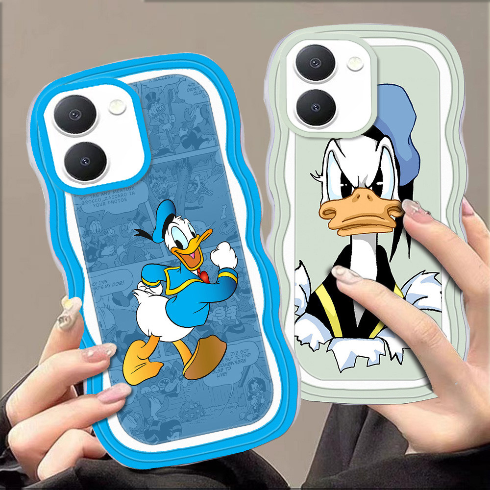 C-33 Donald duck Casing untuk Xiaomi Redmi POCO F7 A1 A5 C71 C65 X7 Pro 5G TPU Case
