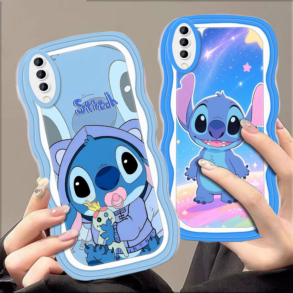 C-20 Stitch Casing untuk Samsung A02S M02 A30 A50 A7 A30S A02 A50S TPU Case