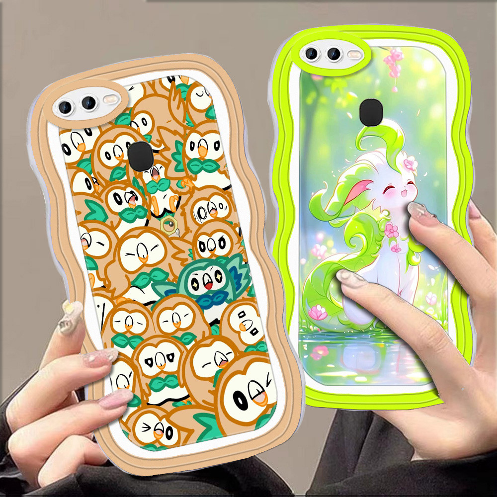 C-30 Pokemon Casing untuk OPPO A12S A7n A12 F7 A7 F5 F9 Pro A5S A11K TPU Case