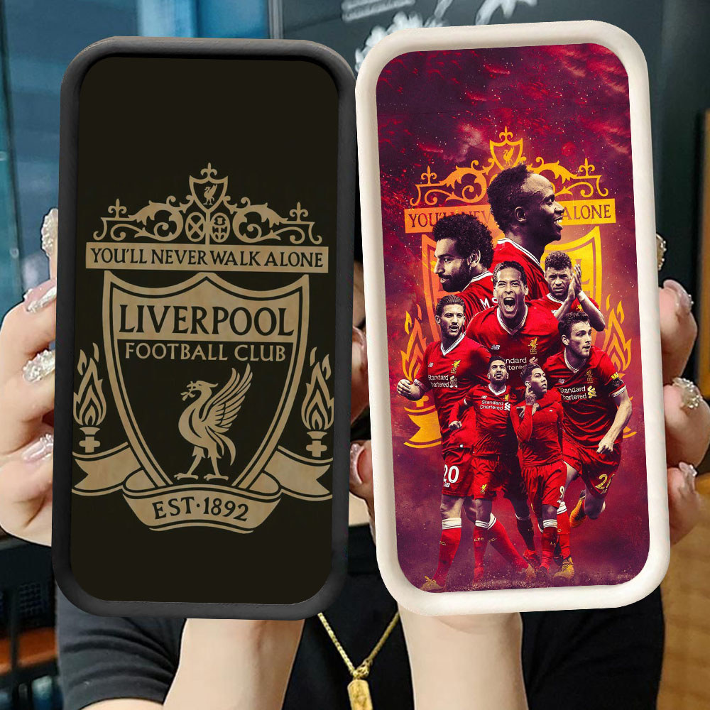 TS-71 Liverpool FC Shockproof Casing untuk Samsung A55 A54 M15 S25 S24 S21 FE Ultra