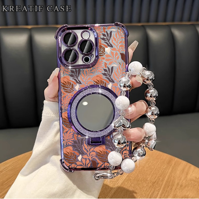 Case Oppo A3x A60 A5 2020 A7 Glitter Card Anti Jatuh Casing Oppo A3s A5s A12 A16 A33 A52 Oppo A17 A3