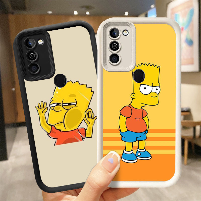 MH36 Simpson Casing untuk Infinix Smart 6 5 Ram2 Ram3 10 Plus Kasus
