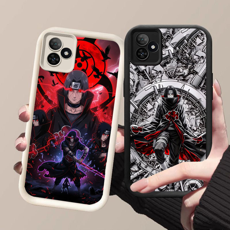 HK-36 MC Naruto Shockproof Casing untuk Silikon hitam putih Realme Narzo Note 6 50 C63 C51 C53 NEO6 