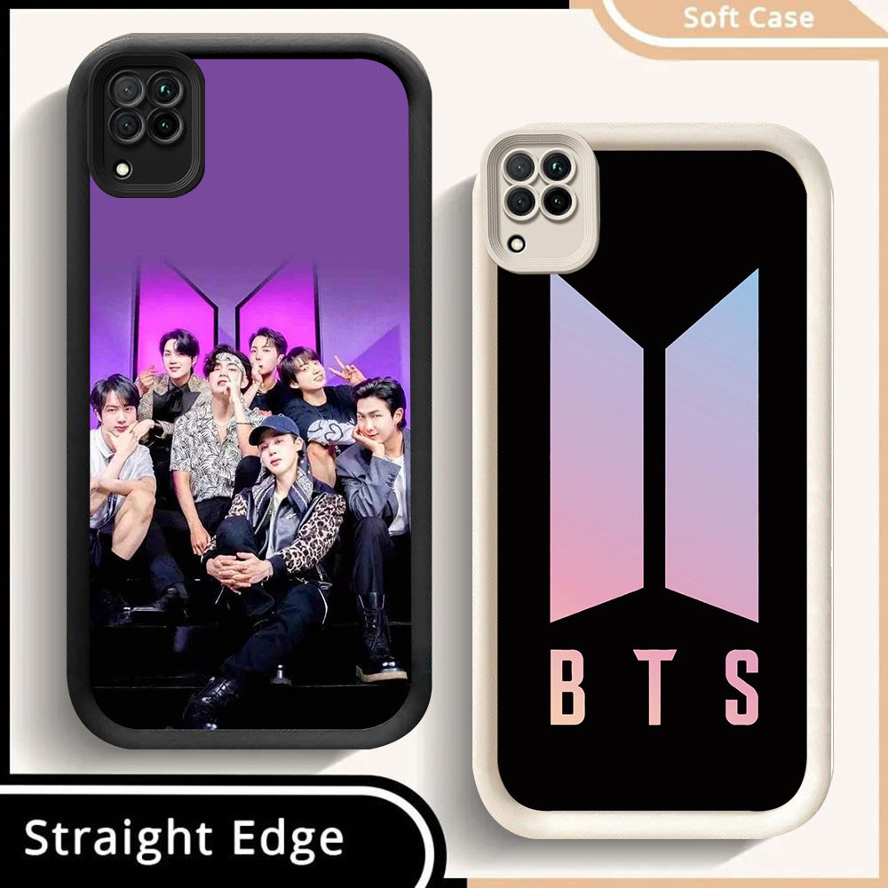 SD-34 BTS ARMY Shockproof Casing untuk Samsung A12 A22 J2 J4 J7 Pro Plus Prime 5G