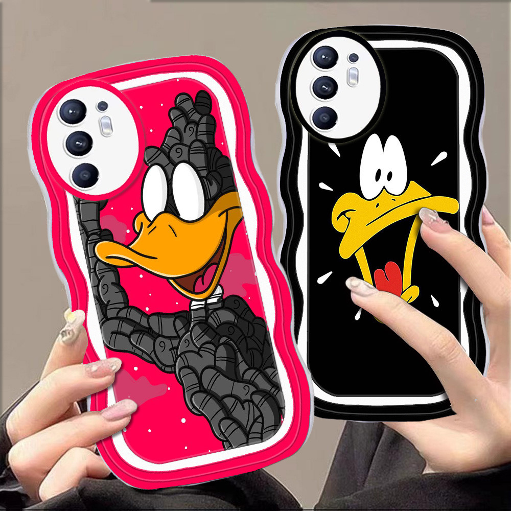C-56 Daffy Duck Casing untuk OPPO Reno 4 4F 6 5 Lite 5G TPU Case