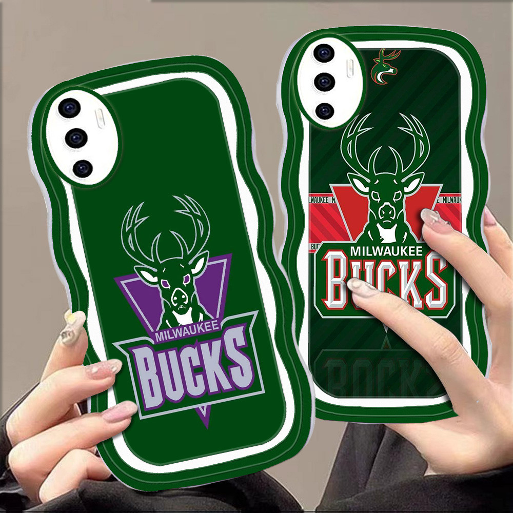 C-45 Milwaukee Bucks Casing untuk VIVO V27e V25 V29 V23 V27 V23e V25E V60 5G Y400 TPU Case