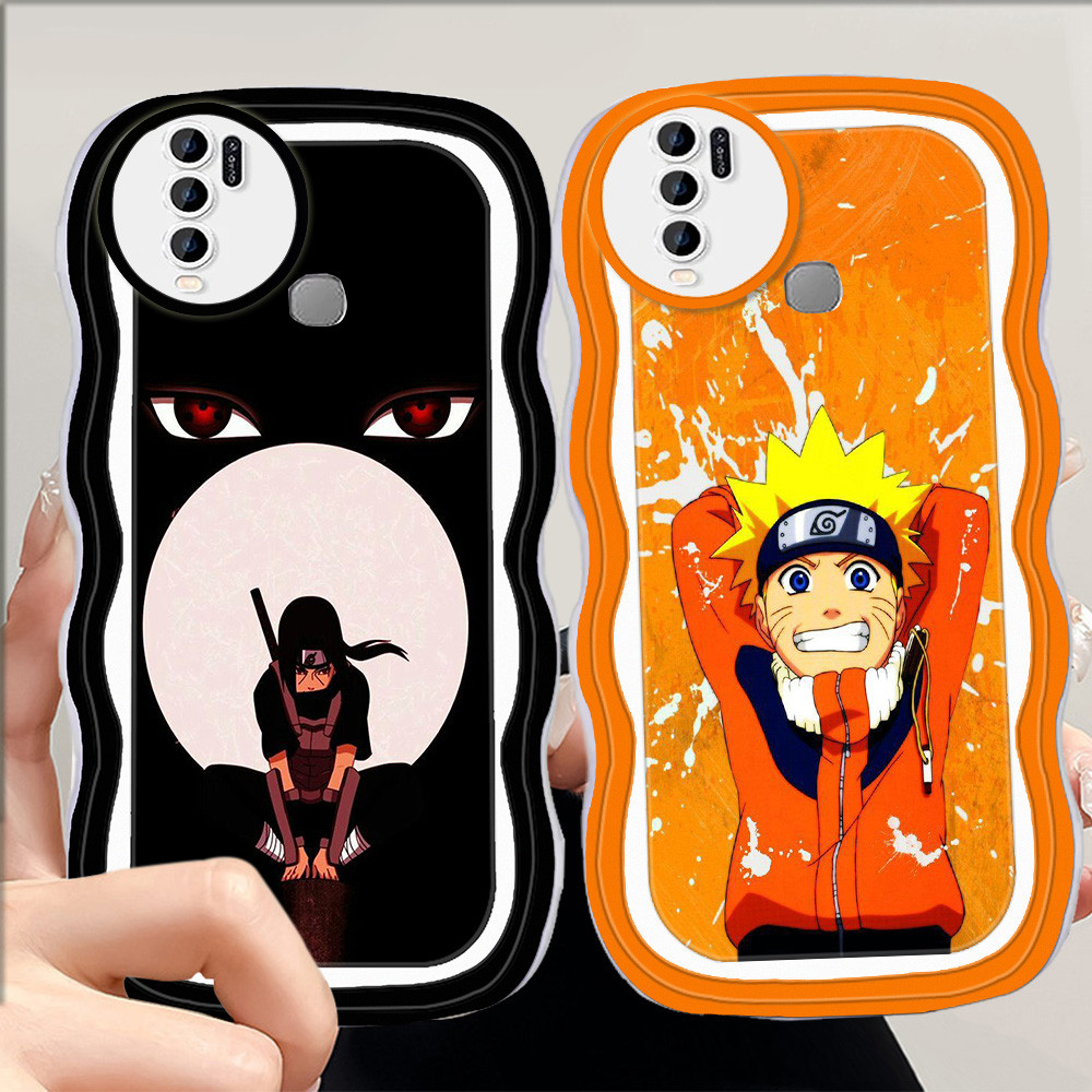 C-35 Naruto Anime Casing untuk VIVO Y30i Y30 Y50 Y04 Y04S TPU Case
