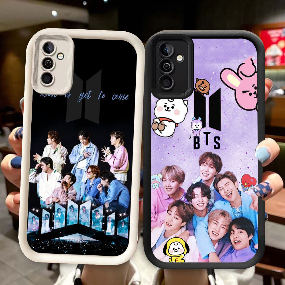 TS-44 BTS ARMY Shockproof Casing untuk Samsung A05S A24 A34 A25 A16 A14 A04s A15 A35
