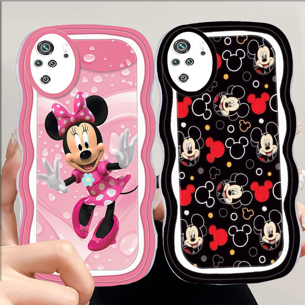 C-14 Mickey Mouse Casing untuk Xiaomi Redmi Note 10S 10 10C Pro Max 5G TPU Case