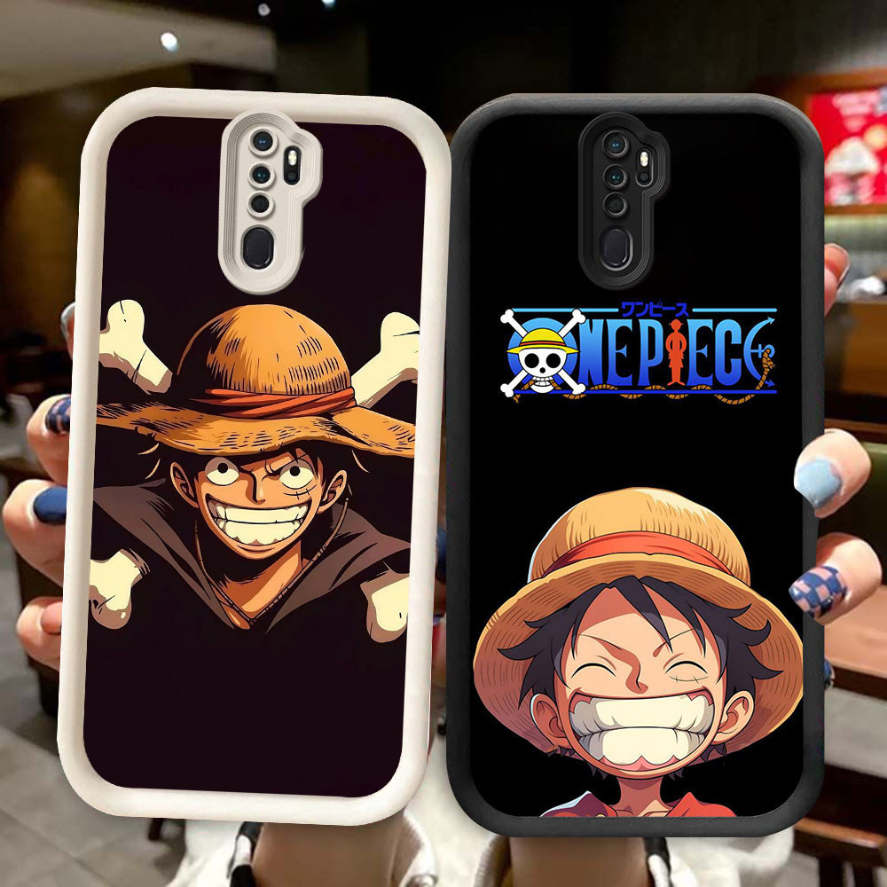 TS-78 Monkey D Luffy Shockproof Casing untuk OPPO A9 A5 F11 Reno 8T 2Z 2F Pro