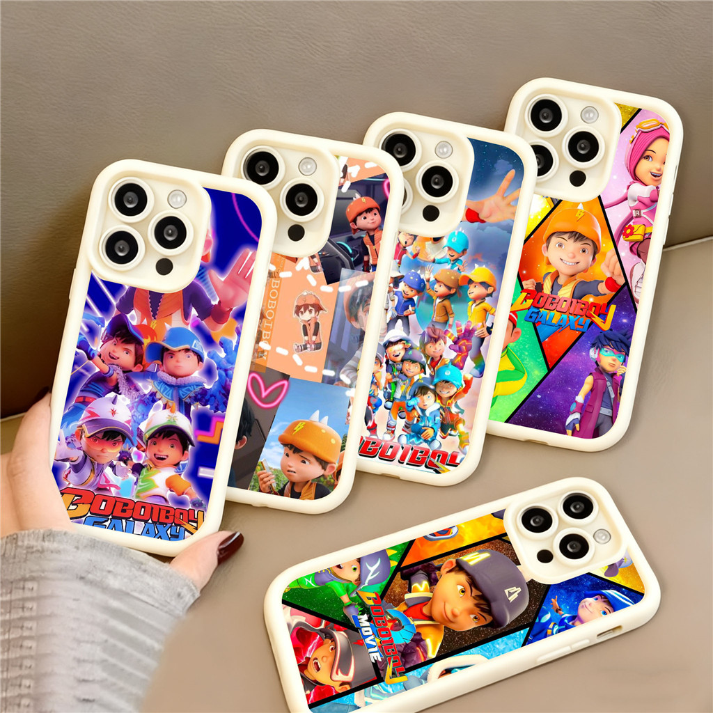 KI20 Boboiboy Hp Plating Casing untuk VIVO Y19S Y28s Y200 Y03t Y11S Y18 V25 Y03 Y36 Y27 V40 S1 Y12S 