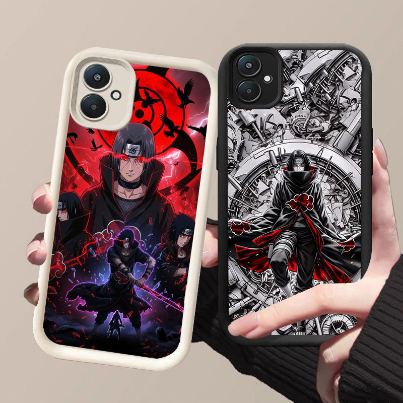 HK-36 MC Naruto Shockproof Casing untuk Silikon hitam putih Xiaomi Poco C65 13T 14T C71 14 Pro 5G