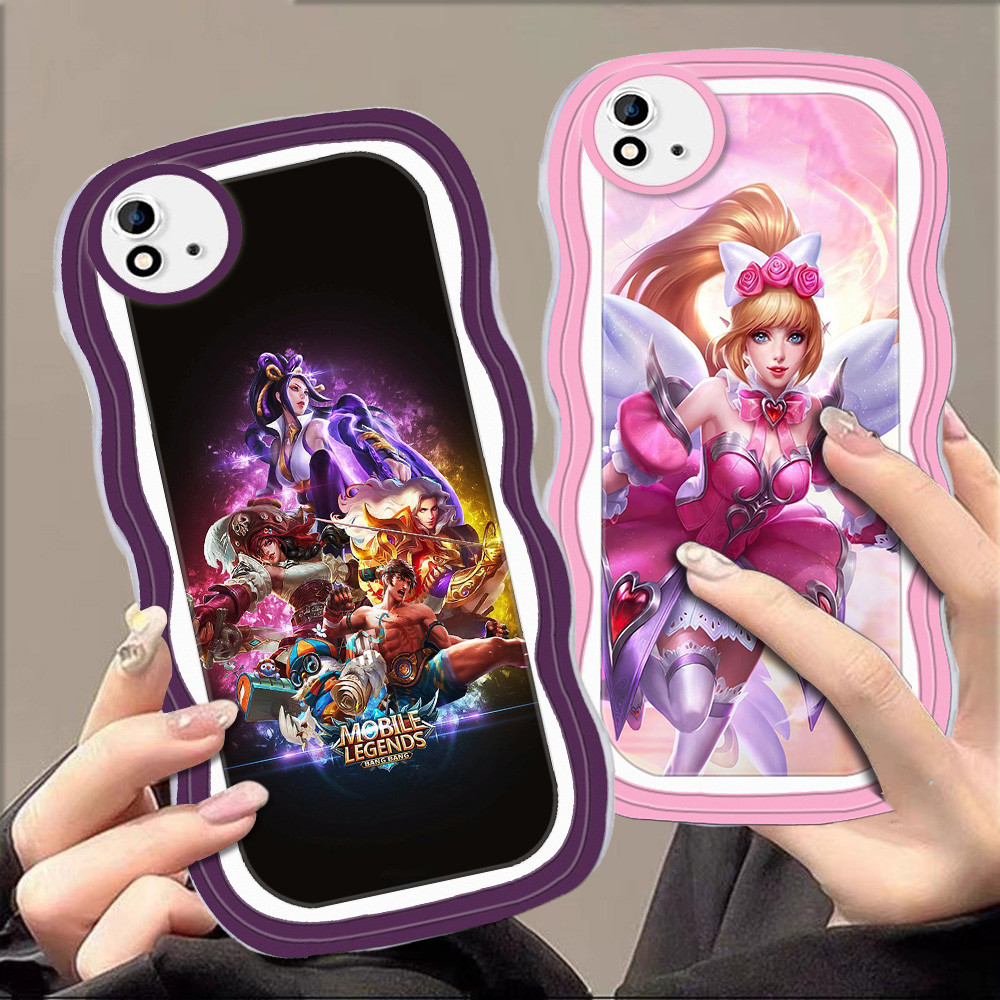 C-55 Mobile Legends Casing untuk OPPO A16K Realme C20 C20A A93 F17 A16E C11 Pro TPU Case