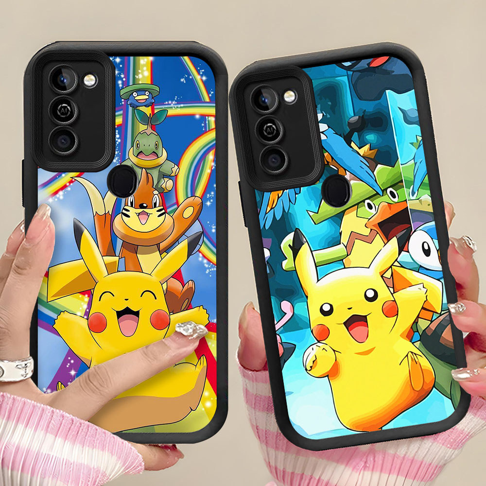 MH34 Pokemon Casing untuk Infinix Smart 6 5 Ram2 Ram3 10 Plus Kasus