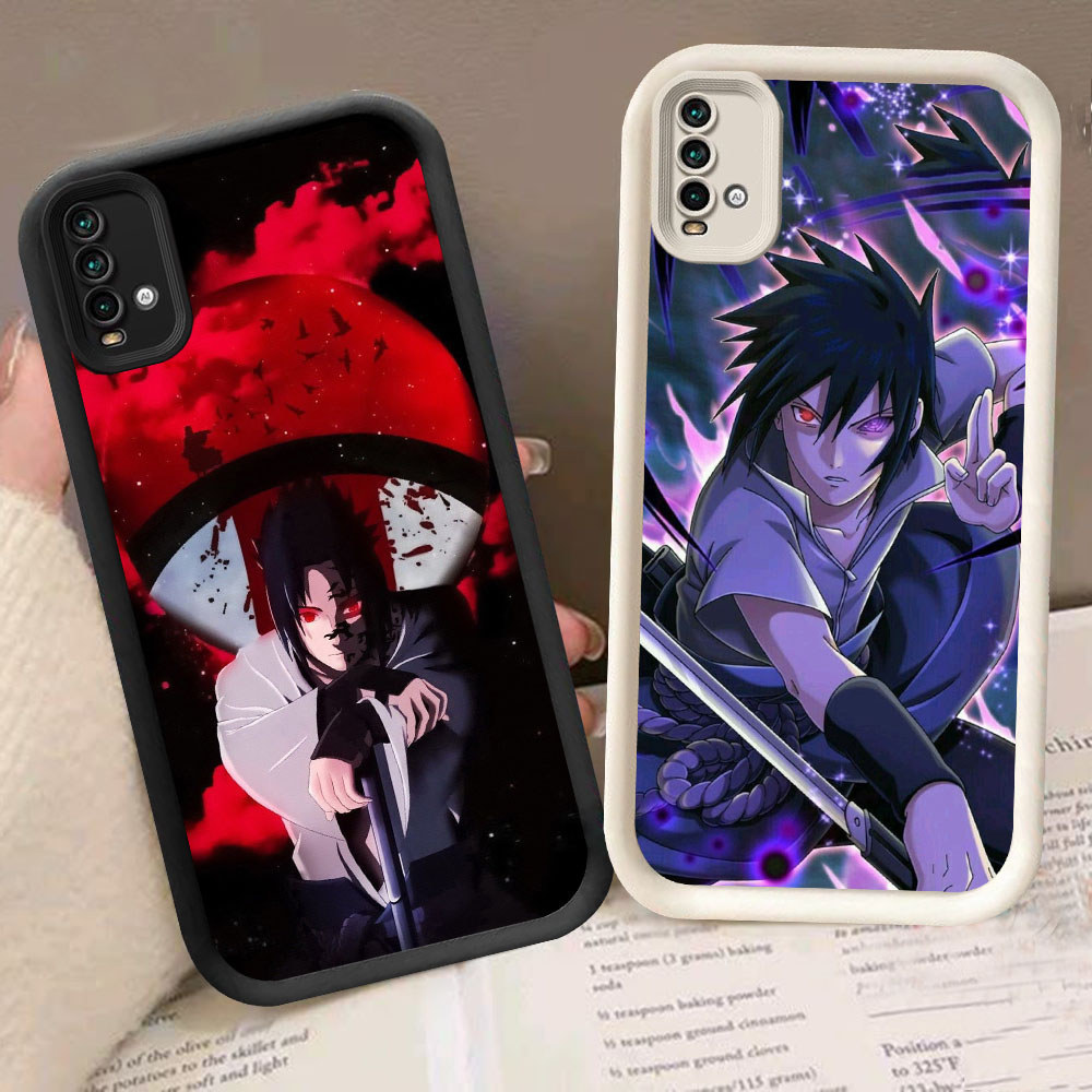 BW-86 Sasuke Uchiha Shockproof Casing untuk Xiaomi Redmi Note 11 11S 11T SE POCO X7 Pro