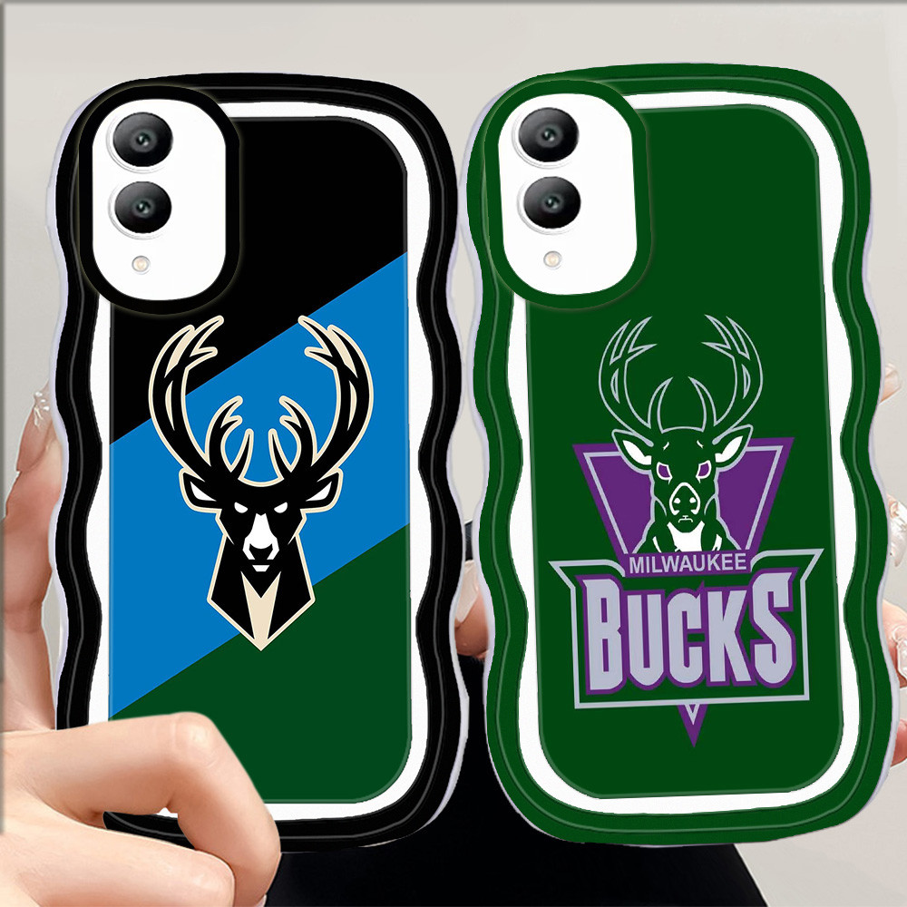 C-45 Milwaukee Bucks Casing untuk VIVO Y17S V17 V19 Y19S Pro Y19 5G GT TPU Case