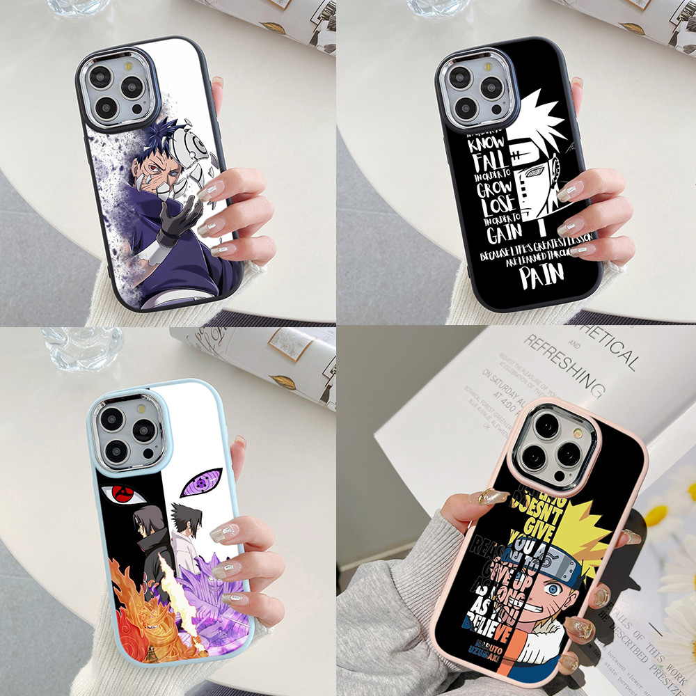 Softcase Silikon Plating Casing Hp Case untuk Infinix Hot 30i 20S 30 11s NFC 11 10 9 Play KK37 Narut