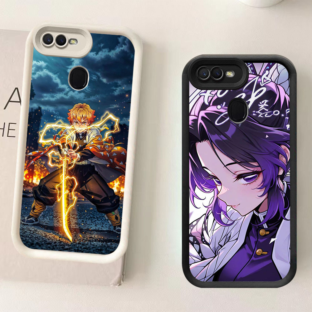 ST11 Demon Slayer Casing untuk OPPO A5S F5 A12 F9 A12s A7 F7 A11K 2018 Pro Kasus Ponsel