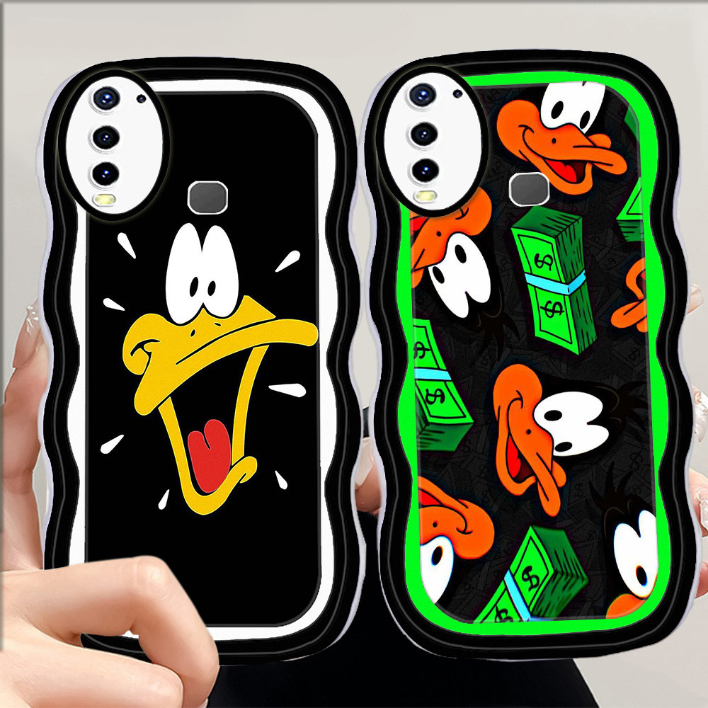 C-56 Daffy Duck Casing untuk VIVO Y17 Z3 Z1 Pro Y12 Y19 Y15 TPU Case